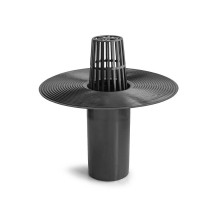 Воронка водостічна для плаского даху, 90мм