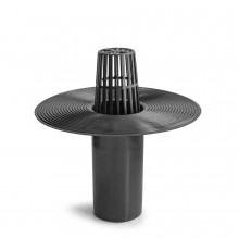 Воронка водостічна для плаского даху, 90мм