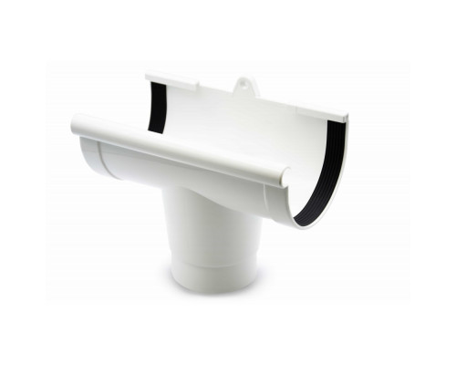 Лійка ринви (RAINWAY 130) біла