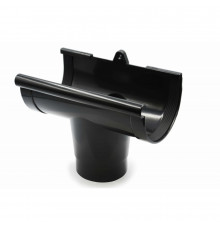 Лійка ринви (RAINWAY 130) чорна
