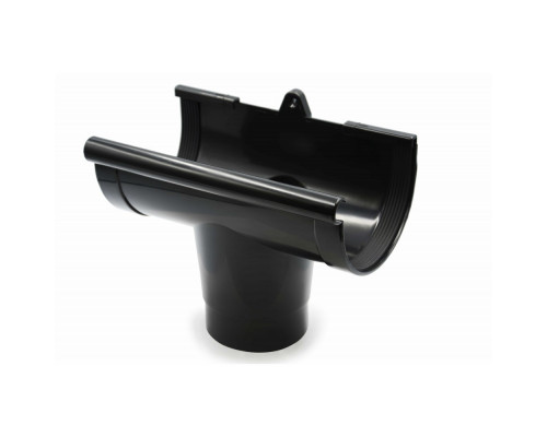 Лійка ринви (RAINWAY 130) чорна