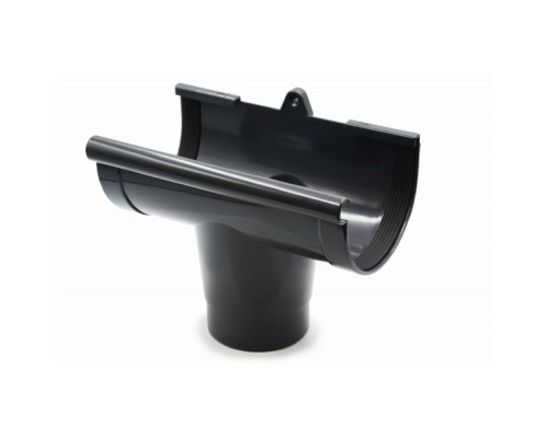 Лійка ринви (RAINWAY 130) графітова