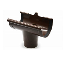 Лійка ринви (RAINWAY 130) коричнева