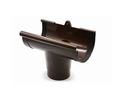 Лійка ринви (RAINWAY 130) коричнева
