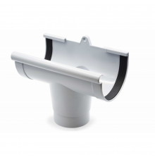 Лійка ринви (RAINWAY 130) сіра