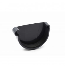 Заглушка ринви ліва (RAINWAY 130) графітова