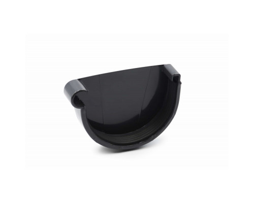 Заглушка ринви ліва (RAINWAY 130) графітова