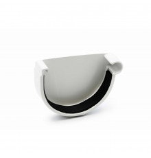 Заглушка ринви права (RAINWAY 130) біла