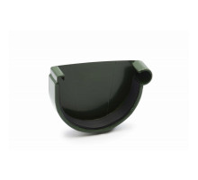 Заглушка ринви права (RAINWAY 130) зелена