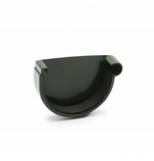 Заглушка ринви права (RAINWAY 130) зелена