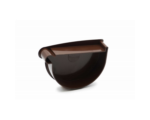 Заглушка лійки ліва (RAINWAY 130) коричнева