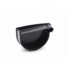 Заглушка лійки права (RAINWAY 130) графітова